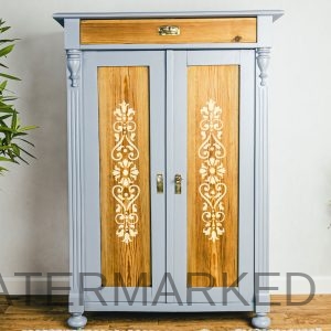 Amidala Floral Stencil