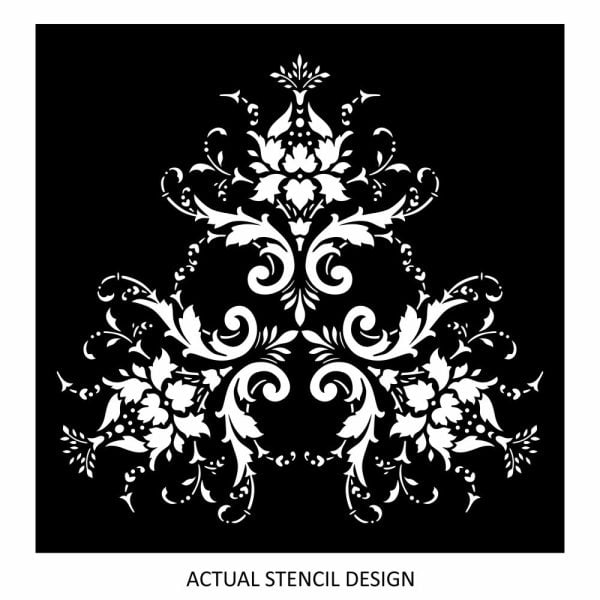 Devinne Damask Stencil - Image 2