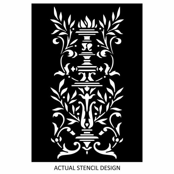 European Urn Stencil - Image 2