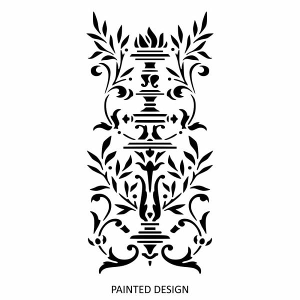 European Urn Stencil - Image 3