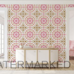 Ghazil Moroccan Tile Stencil