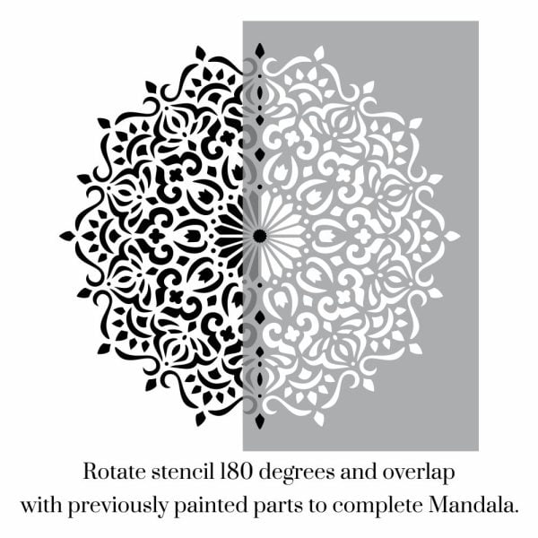 Marrakech Mandala Stencil - Image 2