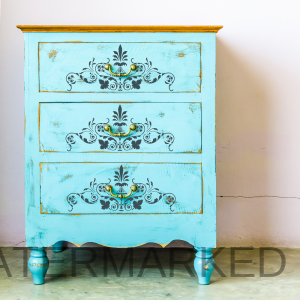 Octave Damask Stencil