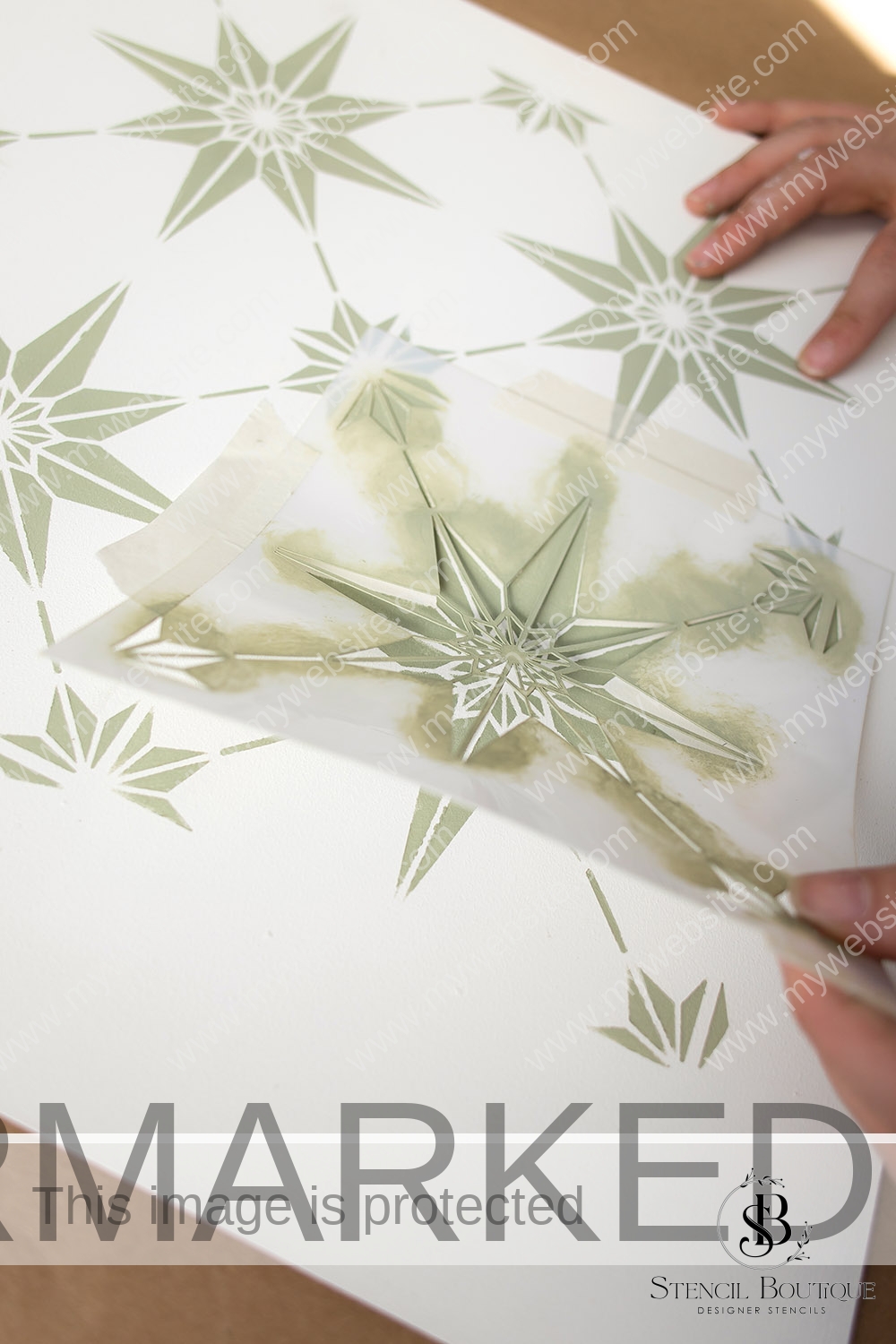 Buy decorative stencils in various categories in our stencil shop