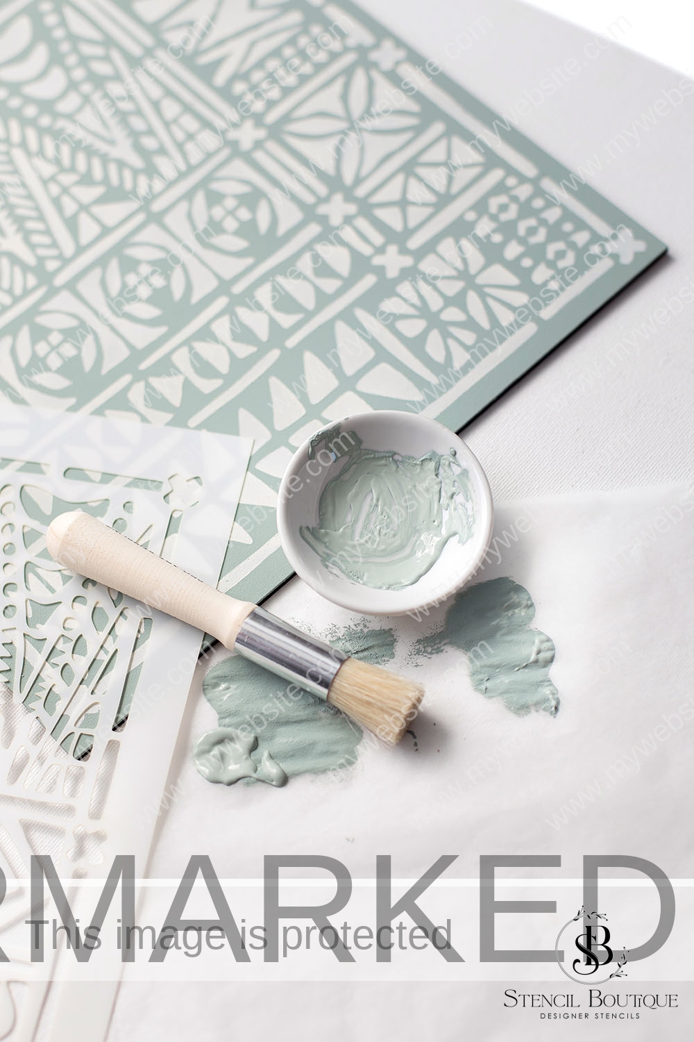 Learn how to stencil by following our blog. Buy our stencils online in our stencil shop.