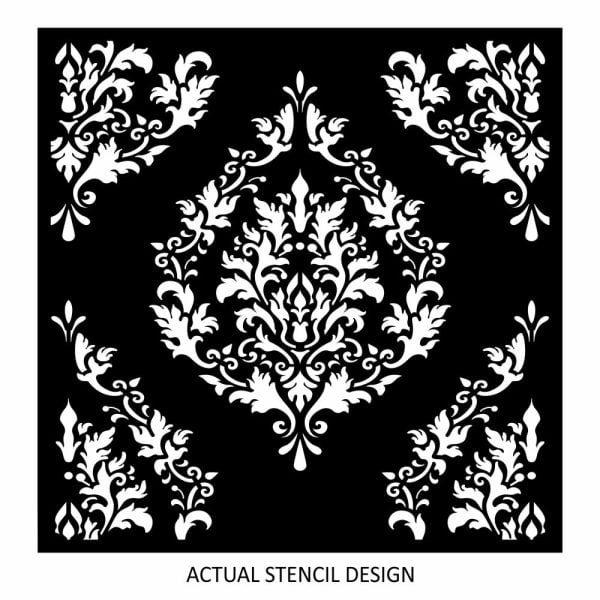 Tivoli Damask Allover Stencil - Image 2