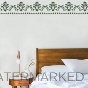 Amal Damask Border Stencil