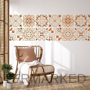 Atma Moroccan Tile Stencil