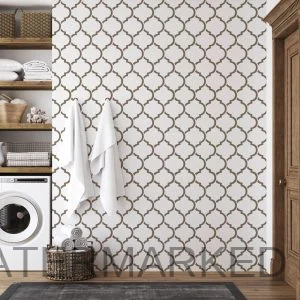 Cascade Trellis Stencil