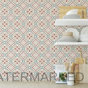 Chaya Moroccan Tile Stencil