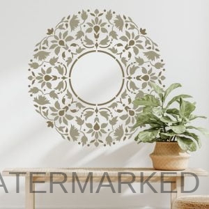 Elba Ceiling Medallion Stencil