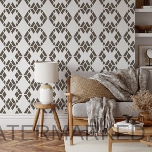 Elegant Diamond Gatsby Stencil