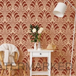 Extravaganza Retro Allover Stencil