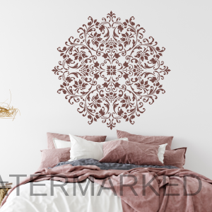 Francine Floral Medallion Stencil