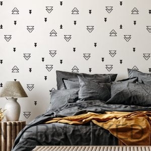 Geo Triangle Allover Stencil