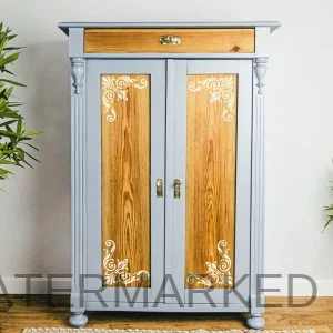 Floral Dazzle Corner Stencil - Stencil Boutique