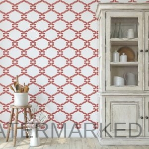 Medina Trellis Stencil