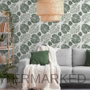 Montserrat Tropical Allover Stencil