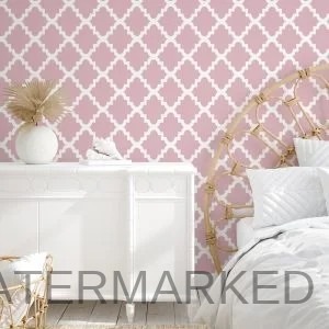 Moroc Arch Trellis Stencil