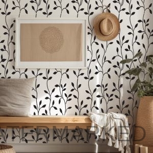 Ranking Leaf Wall Stencil