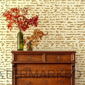 Rustic Vintage Poem Stencil