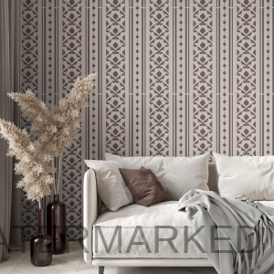 Toulouse Elegant Wallpaper Stencil