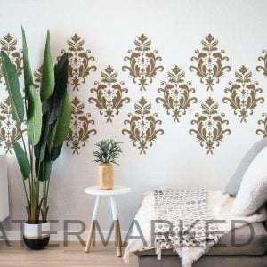 Zar Damask Stencil